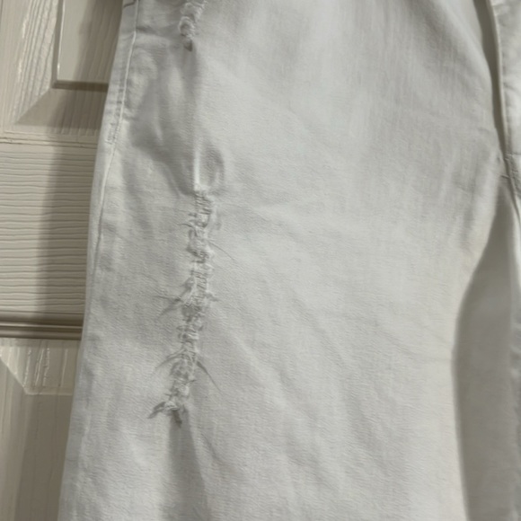 Democracy Ab Solution Ankle Skimmer Distressed White Size 12P - Picture 3 of 13